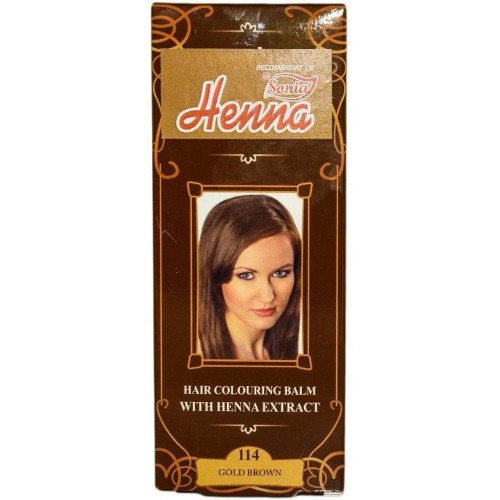 Balsam Colorant Henna Sonia Nr.114-saten Auriu