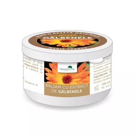 Balsam cu Extract de Galbenele, 150ml, Transvital