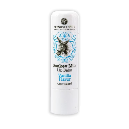 Balsam de buze cu lapte de magarita si vanilie SPF30, 4.5g, Fresh Secrets