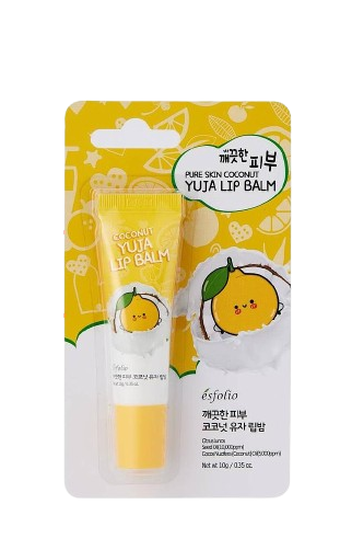 Balsam de buze nutritiv Yuja Pure Skin, 10g, Esfolio