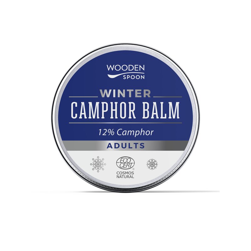 Balsam de iarna cu camfor 12% pentru adulti ecologic 60ml Wooden Spoon
