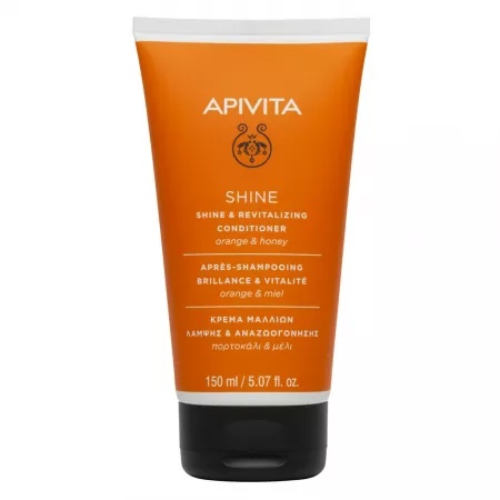 Balsam de par pentru stralucire si revitalizare, 150ml, Apivita