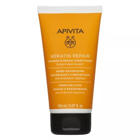 Balsam de par reparator cu Keratina vegetala, 150ml, Apivita