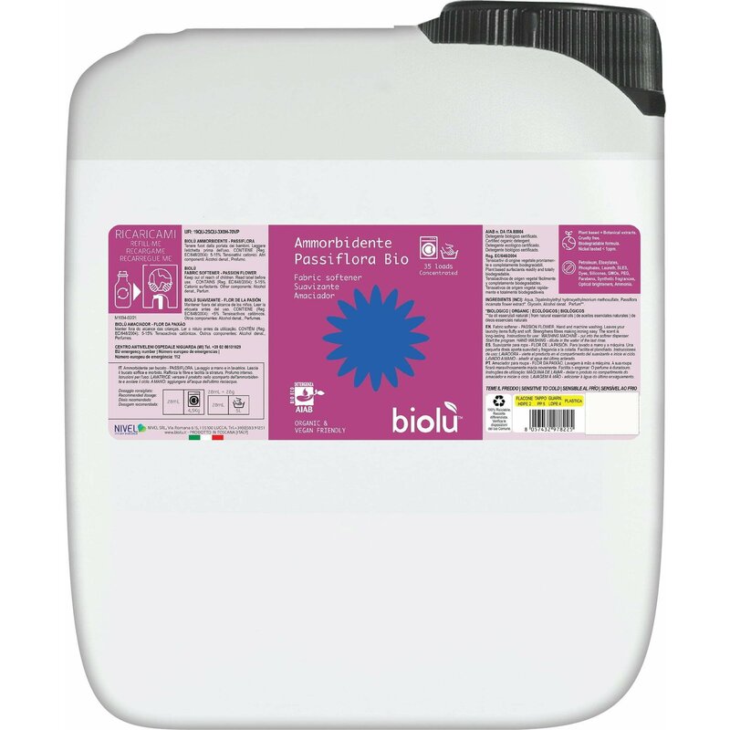 Balsam de rufe cu passiflora ecologic 5l Biolu