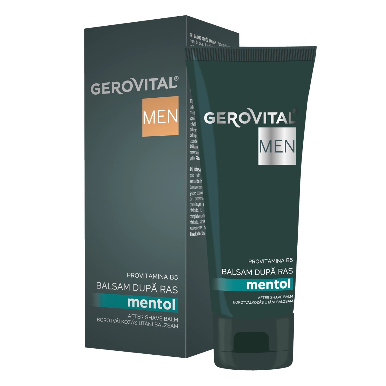 Balsam dupa ras cu Mentol, 100ml, Gerovital Men 337