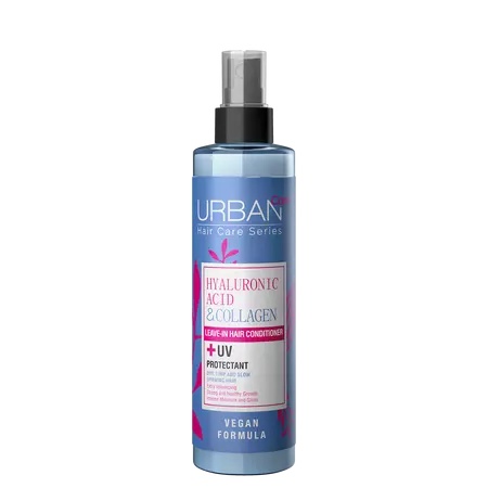 Balsam fara clatire cu acid hialuronic si colagen, 200ml, Urban Care