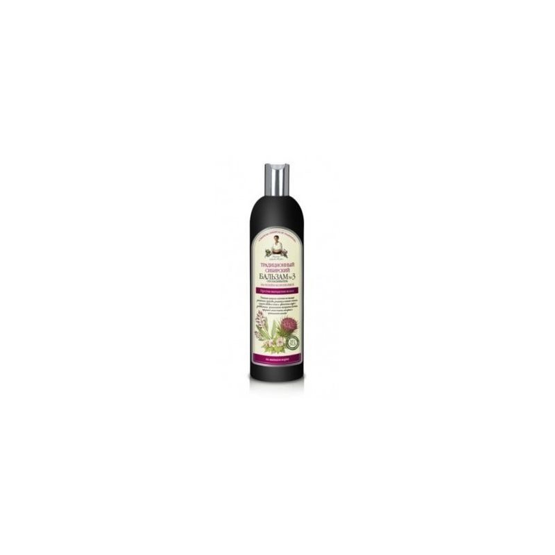 Balsam Impotriva Caderii Parului cu Propolis de Brusture, 550ml, Bunica Agafia