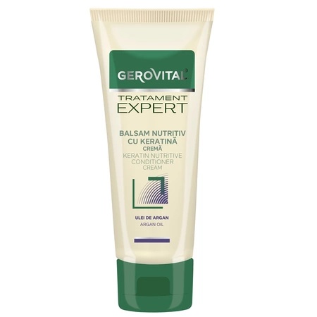 Balsam nutritiv cu keratina – Gerovital Tratament Expert, 150 ml