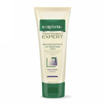 Balsam nutritiv cu Keratina Tratament Expert, 150ml, 1139, Gerovital
