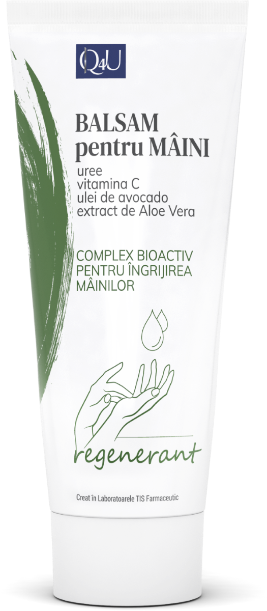 Balsam pentru maini Q4U, 100ml, Tis Farmaceutic