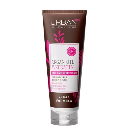 Balsam pentru par fragil cu ulei de argan si keratina, 250ml, Urban Care