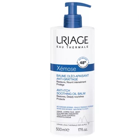 Balsam pentru piele foarte uscata Xemose Oleo-Relipidant, 500ml, Uriage