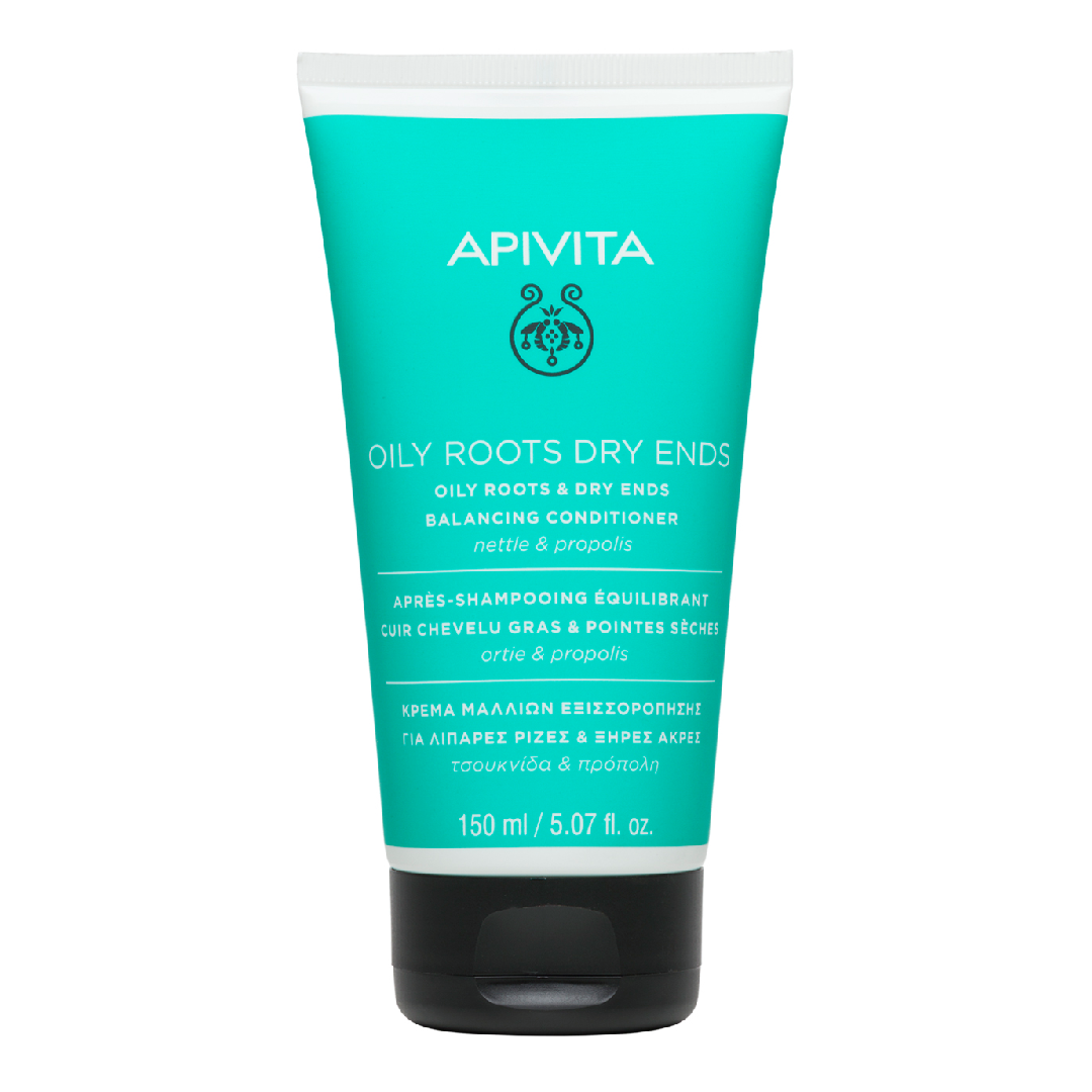 Balsam pentru radacini grase si varfuri uscate Balancing, 150 ml, Apivita