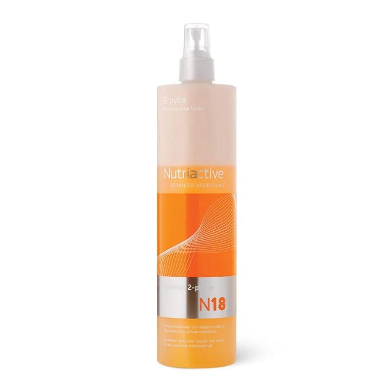 Balsam profesional nutritiv cu Elastina&Colagen N18, 500ml, Erayba