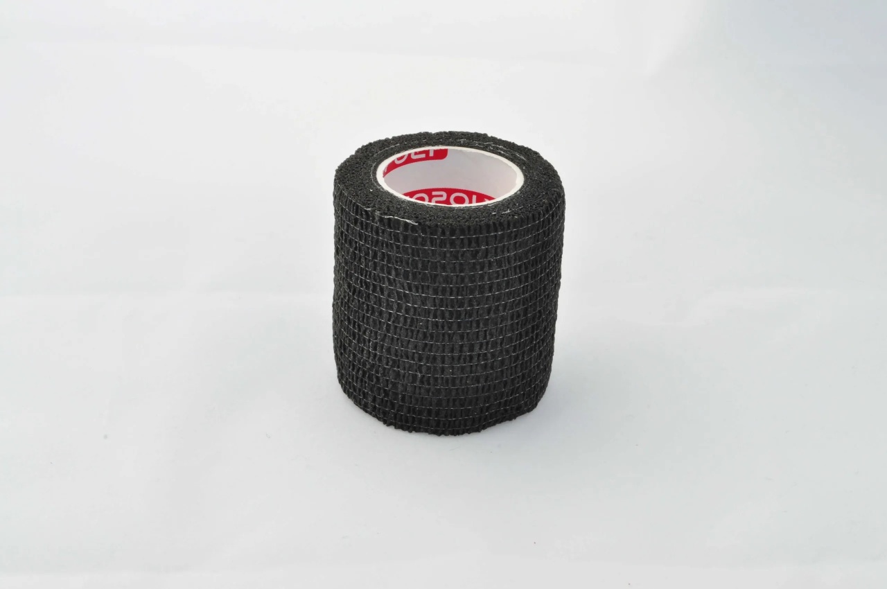 Bandaj autoadeziv 5cm x 4,5m, negru, Copoly