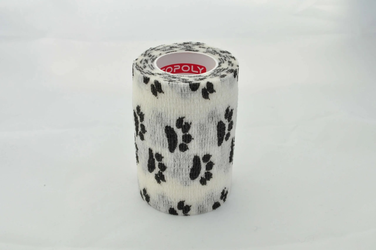 Bandaj autoadeziv 7,5cm x 4,5m, alb Paws, Copoly