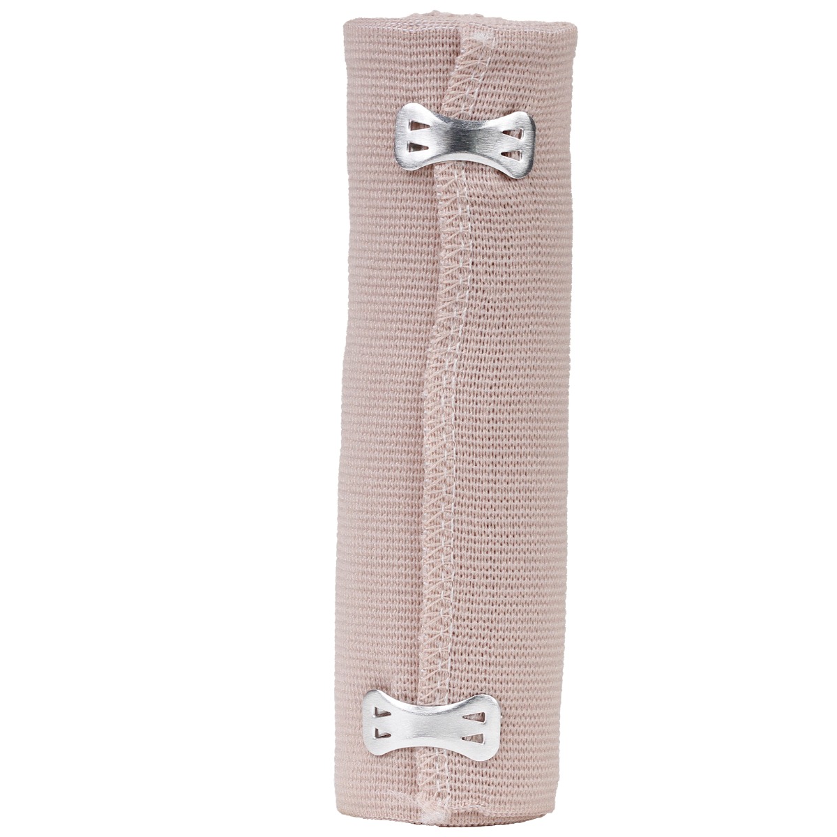 Bandaj Elastic Natur ALINTA 15cmx4.5m - Compresie usoara, cu cleme metalice