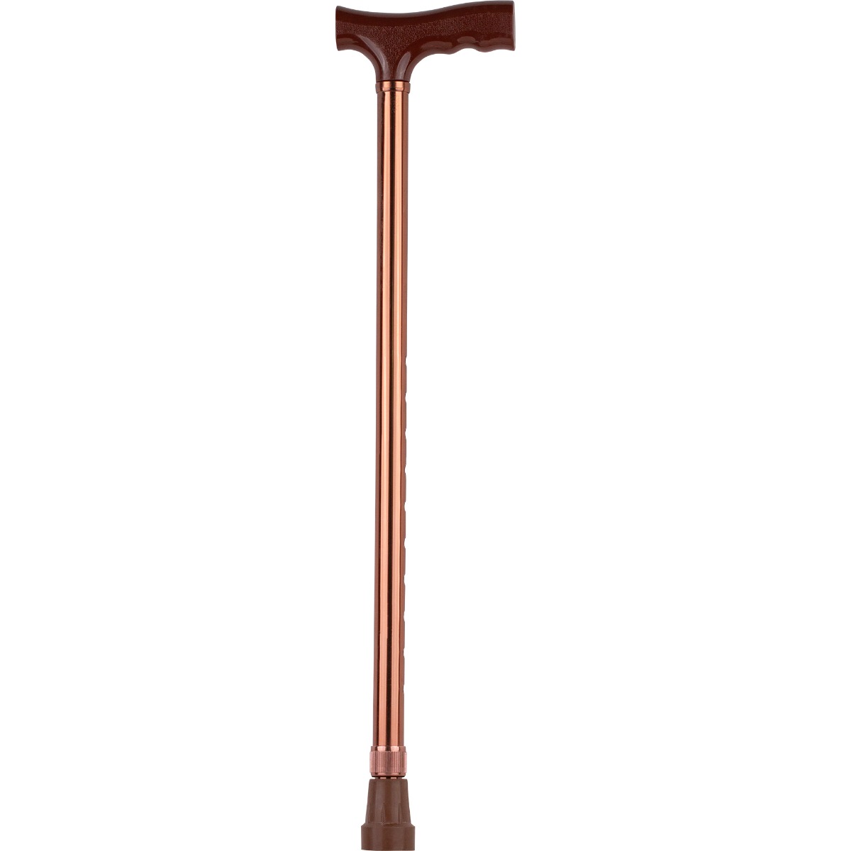 Baston reglabil FS939L, negru din aluminiu, 71–95 cm, 100 kg