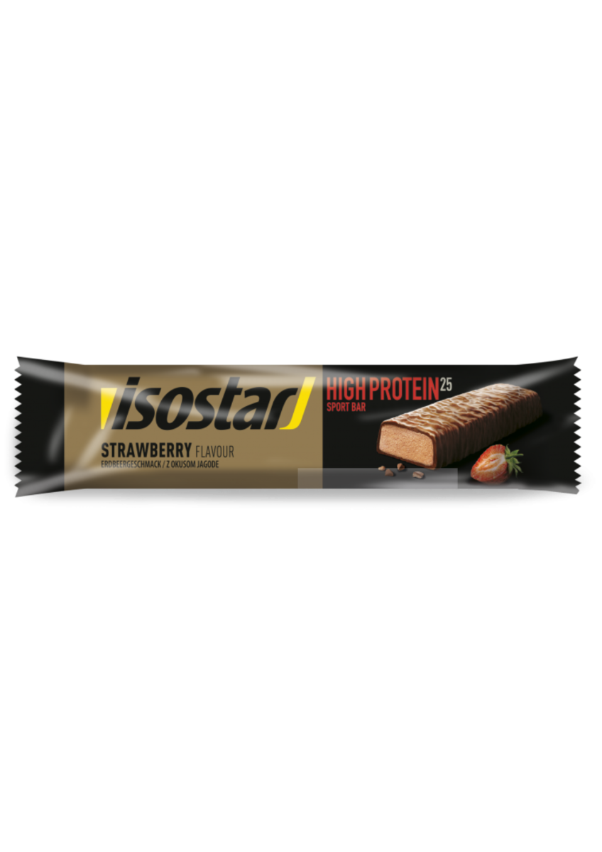Baton High Protein cu aroma de capsuni, 35g, Isostar