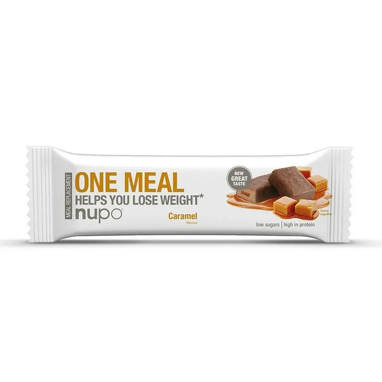 Baton One Meal Caramel, 60g, Nupo