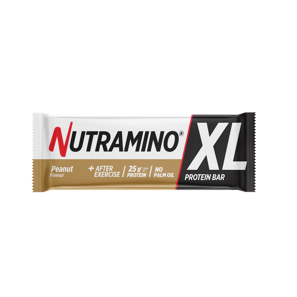 Baton proteic Nutramino XL aroma arahide, 74g, Nutramino