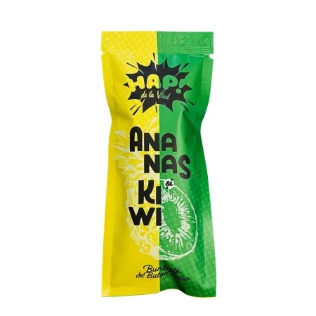 Baton raw vegan, cu Ananas si Kiwi, 45g, HAP de la Vlad