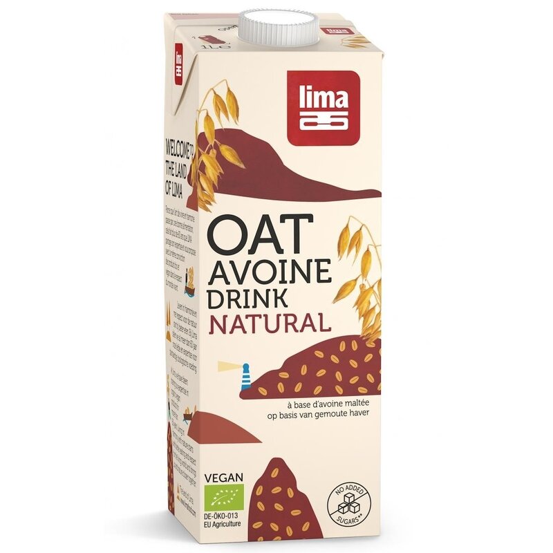 Bautura vegetala de ovaz bio 1l Lima