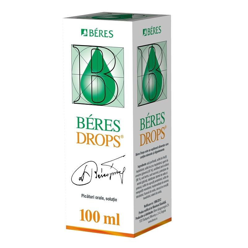 Beres Drops Plus, picaturi orale | 100 ml