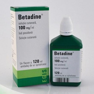 BETADINE SOLUTIE CUTANATA X 1