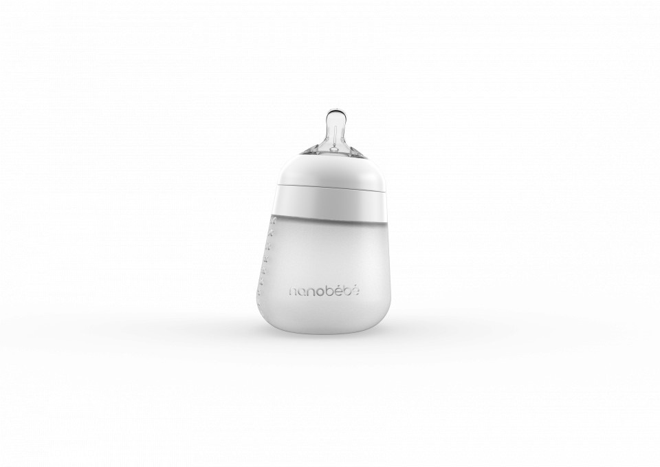 Biberon 0l+, 270ml, Alb, 1 bucata, Nanobebe