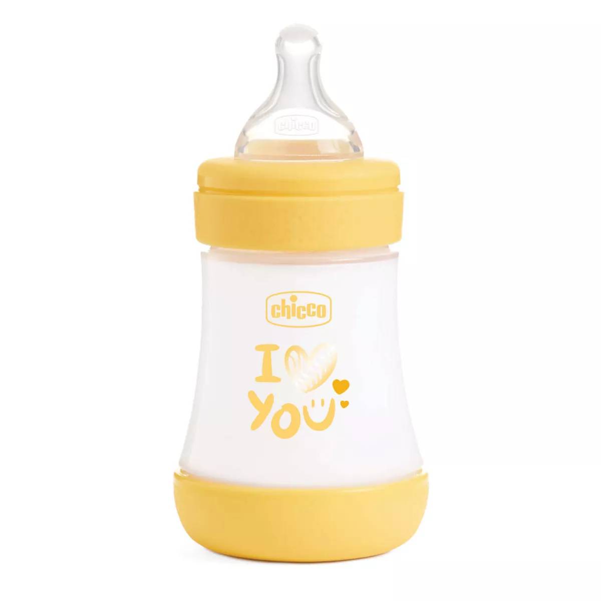 Biberon anti-colici cu tetina Perfect5 marime S 0 luni+,150ml, Chicco