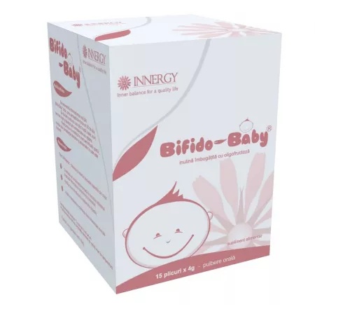 Bifido Baby, Prebiotic, 15 Plicuri, Innergy