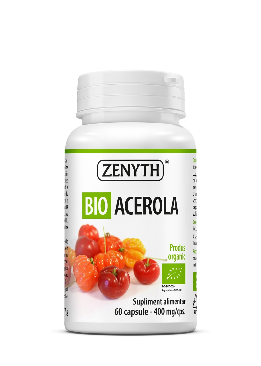 Bio Acerola, 400 mg, 60 capsule, Zenyth