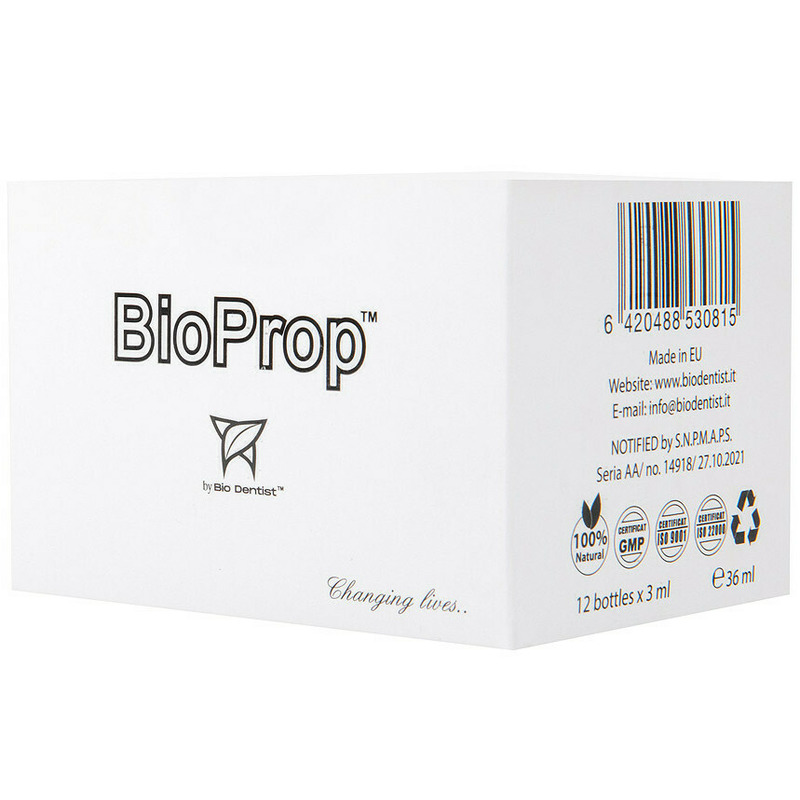 Bio Prop - supliment natural pentru preventie parodontoza si igiena orala 12 doze x 3ml Bio Dentist