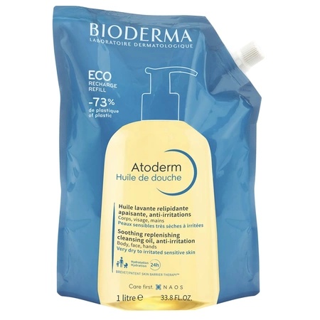 BIODERMA Atoderm Ulei dus rezerva eco, 1L