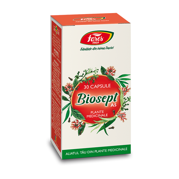 Biosept, 30 capsule, Fares