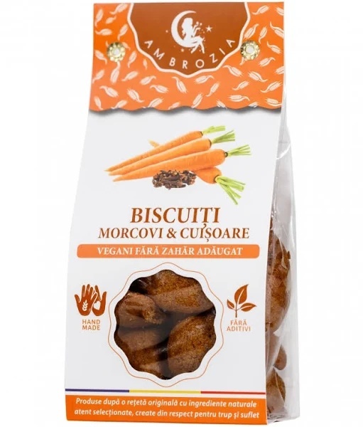 Biscuiți Vegani, 130g, Ambrozia