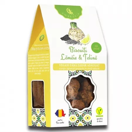 Biscuiți Vegani, 130g, Ambrozia
