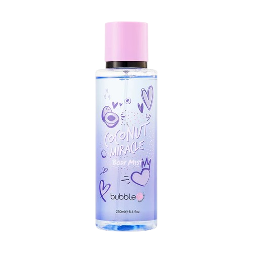 Body Mist cu parfum de cocos, 250ml, Bubble T