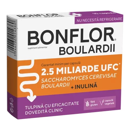 Bonflor Boulardii, 10 capsule, Fiterman
