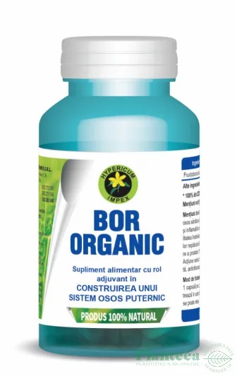 Bor organic, 60 capsule, Hypericum