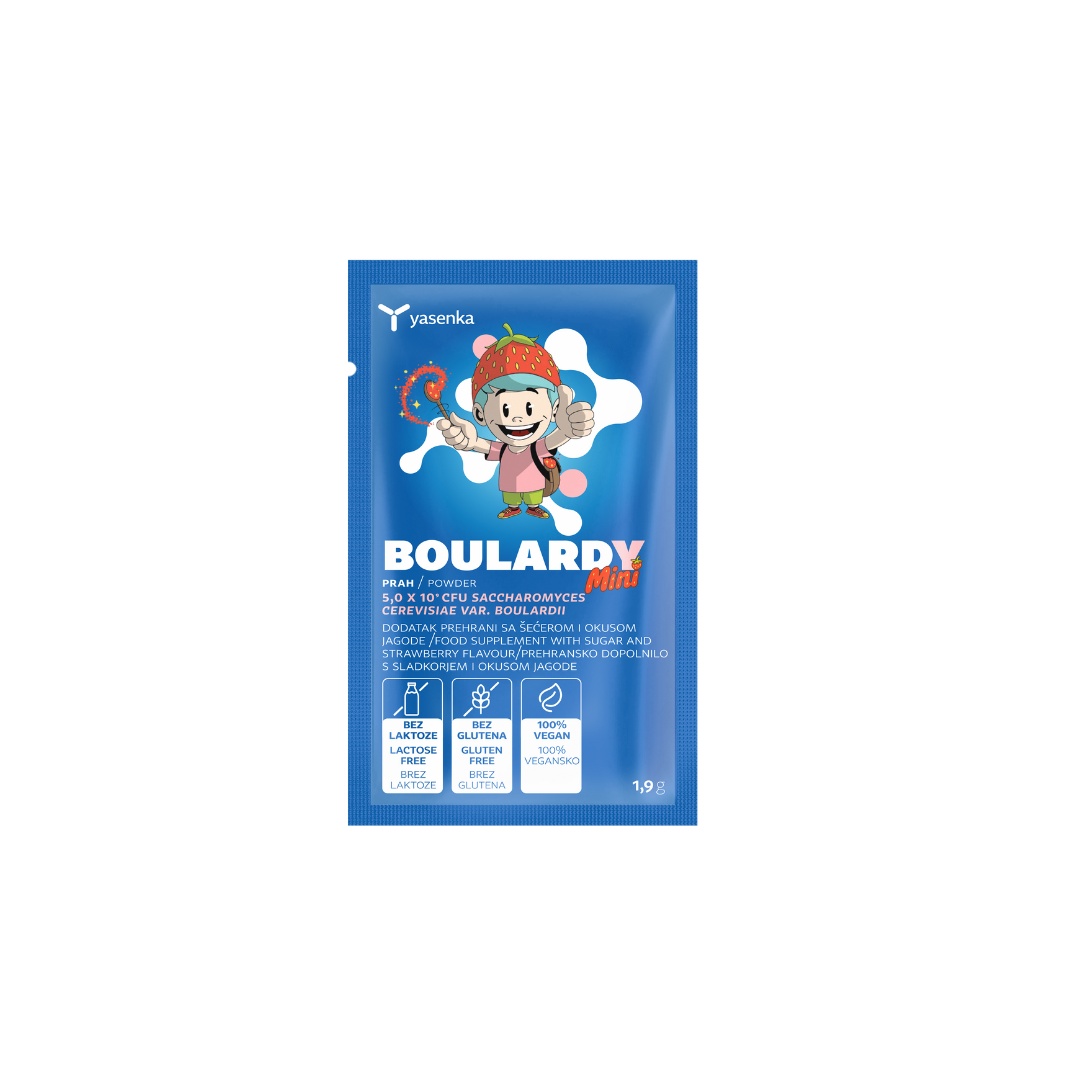 Boulardy Mini, probiotic copii + zinc, susține sănătatea intestinală a copiilor (3+ ani), 10 plicuri - poza 2