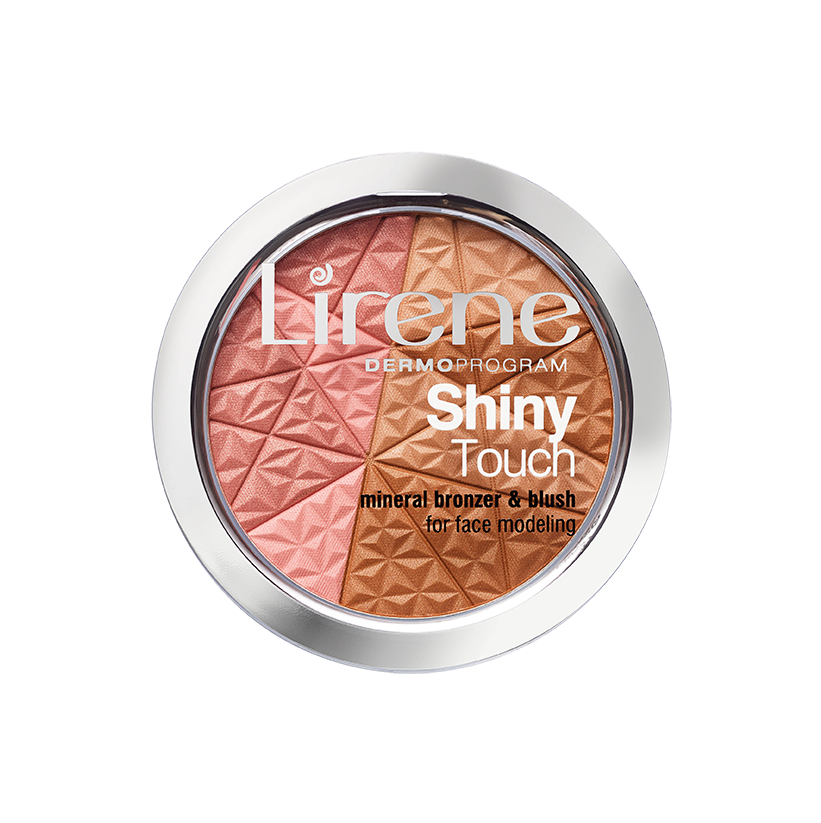 Bronzant mineral si fard de obraz pentru conturul fetei Mineral Powders, 9g, Lirene