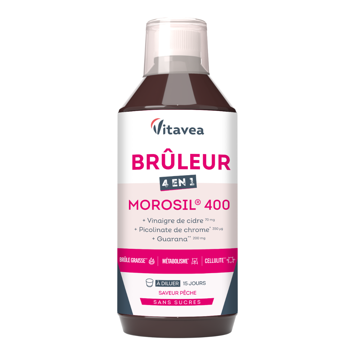 Bruleur 4 in 1 Morosil 400, 500ml, Vitavea