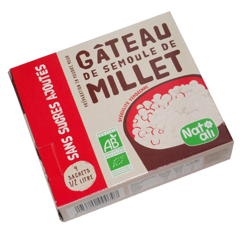 Budinca din gris de mei bio 168g Nat-ali