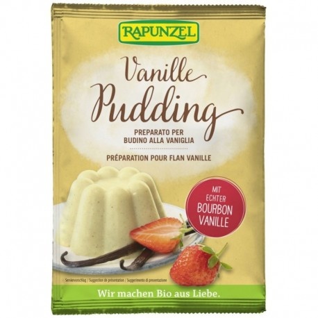 Budinca ECO vanilie, 40g, Rapunzel