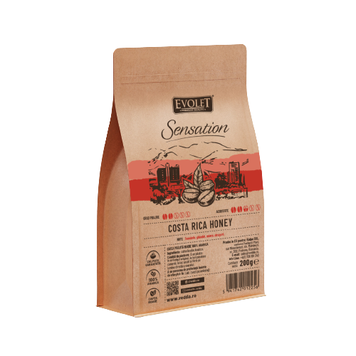 Cafea boabe Costa Rica Honey, 200g, Evolet