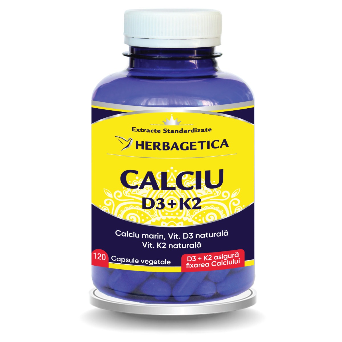 Calciu +D3 cu Vit K2