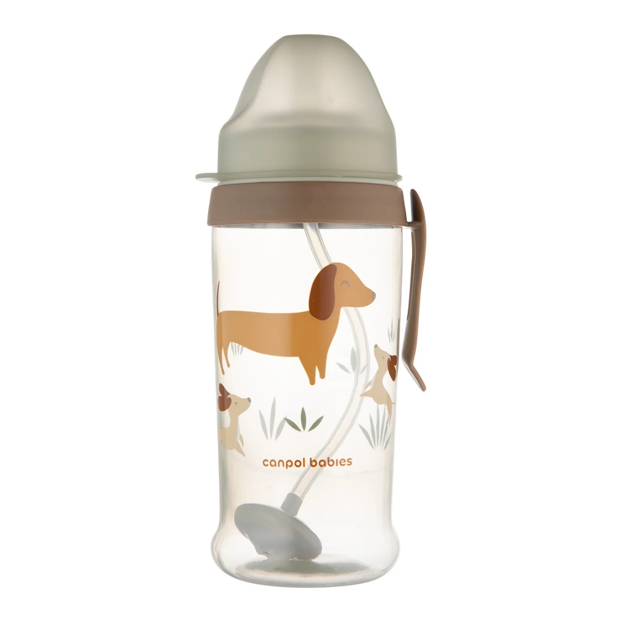 Cana Sport Anti-Vărsare Canpol Babies, 350 ml – model Câine
