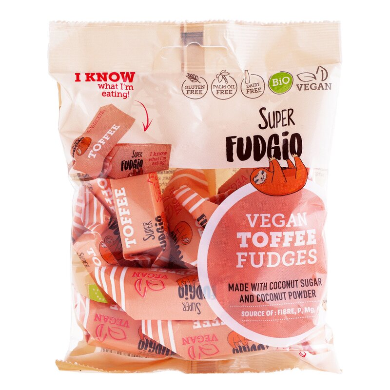 Caramele - aroma toffee bio 150g Super Fudgio